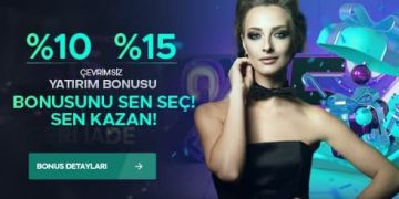 Betmatik 10% veya 15% Çevrimsiz Yatırım Bonusu betmatik-10-15-cevrimsiz-yatirim-bonusu