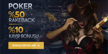 Betmatik Poker 50% Rakeback + 10% Kayıp Bonusu betmatik-poker-rakeback-kayip-bonusu