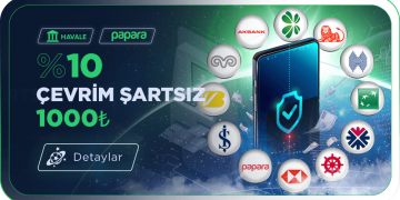 Gorabet Havale-Papara Çevrimsiz %10 1000TL Bonusu gorabet-havale-papara-yatirim-bonusu