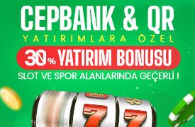 Pinbahis Cepbank ve Qr Kod Yatırımına Özel 30% Yatırım Bonusu pinbahis-cepbank-qr-kod-yatirim-bonusu