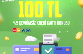 Pinbahis 5% Çevrimsiz Kredi Kartı Yatırım Bonusu pinbahis-cevrimsiz-kredi-karti-yatirim-bonusu