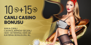Ankabahis 15% + 10% Canlı Casino Bonusu ankabahis-canli-casino-bonusu