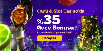 Betclub 35% Gece Kayıp Bonusu betclub-slot-casino-gece-bonusu