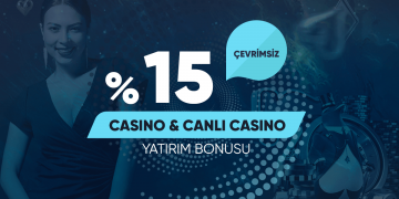 Dengebet Çevrimsiz 15% Casino Bonusu dengebet-casino-yatirim-bonusu