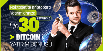 Noktabet 30% Bitcoin Yatırım Bonusu noktabet-bitcoin-yatirim-bonusu