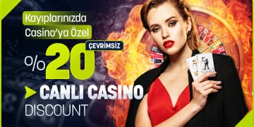 Noktabet 20% Canlı Casino Discount Bonusu noktabet-canli-casino-discount