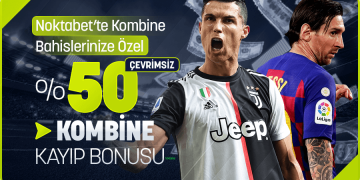 Noktabet 50% Çevrimsiz Kombine Bonusu noktabet-kombine-kayip-bonusu