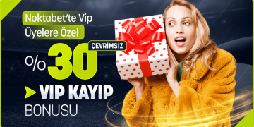 Noktabet 30% VIP Discount noktabet-vip-kayip-bonusu