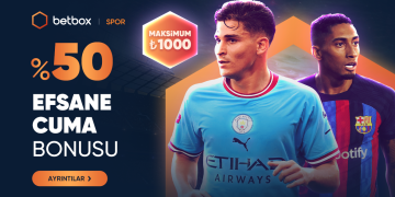 Betbox %50 Efsane Cuma Yatırım Bonusu betbox-efsane-cuma