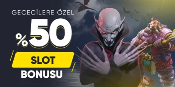Betlio Gececilere Özel %50 Slot Bonusu betlio-slot-bonus