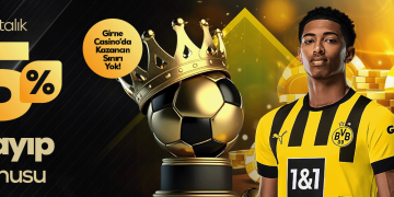 Girne Casino Haftalık 5% Kayıp Bonusu girnecasino haftalik kayip