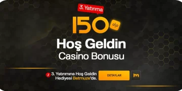 Betmüze %150 Casino Hoşgeldin Bonusu betmuze casino hosgeldin bonus